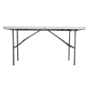 MESA PLEGABLE AVELINO 1.80 MTS. PVC VALIJA