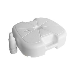 BASE PARA SOMBRILLA COLOMBRARO 46 CM. BLANCA