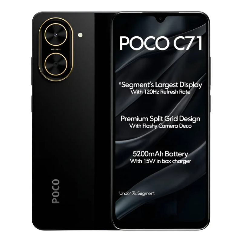 CELULAR XIAOMI POCO C71 64 GB. BLACK