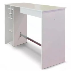 OFERTA BARRA BRISSIO DESAYUNADOR 1.20 MTS. BLANCO