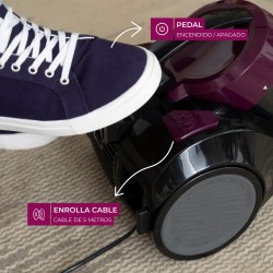 ASPIRADORA ATMA AS8920PI 2000 W. CICLONICA