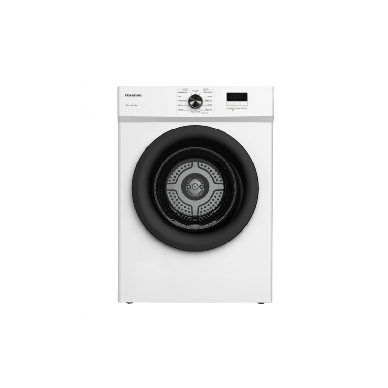 SECADORA POR CALOR HISENSE DV1W1001UW 8 KG.