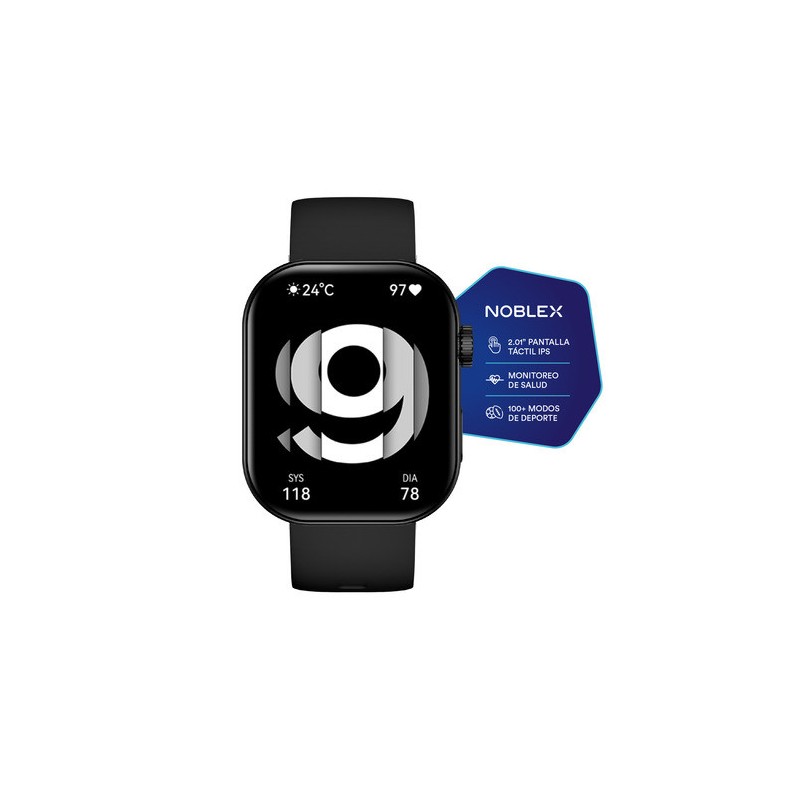 RELOJ SMARTWATCH NOBLEX SW120BN BLUETOOTH