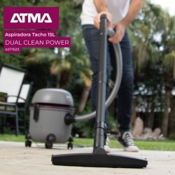 ASPIRADORA ATMA AST1523PI D/TACHO 1200 W 15 LTS.