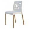 MESA COMEDOR SIT MOBILI 120 CM + 4 SILLAS BLANCO