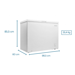 FREEZER PHILCO PHCH249BI 250 LTS. INVERTER BLANCO