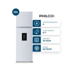 HELADERA PHILCO PHNT267BD2 281 LTS. NO FROST BCA