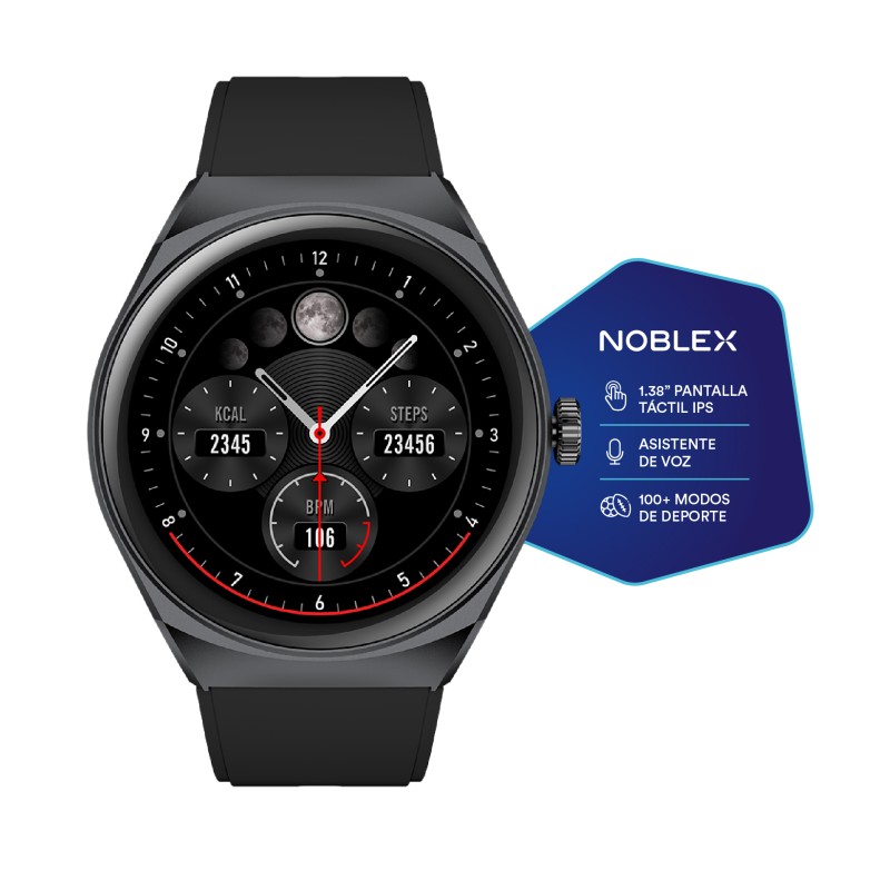 RELOJ SMARTWATCH NOBLEX SW220BN BLUETOOTH