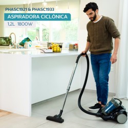 ASPIRADORA PHILCO PHASC1921PI TRINEO 1800 W.