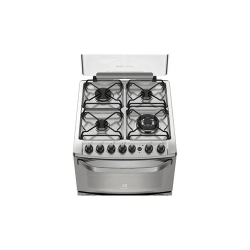 COCINA ELECTROLUX 56DXQ 4 H. 56 CM. INOX. MULTIGAS