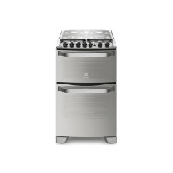 COCINA ELECTROLUX 56DXQ 4 H. 56 CM. INOX. MULTIGAS