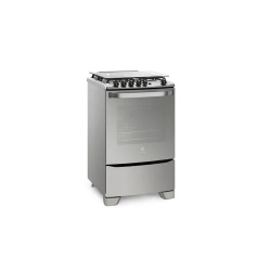 COCINA ELECTROLUX 56GXQ 4 H. 56 CM. INOX. MULTGA