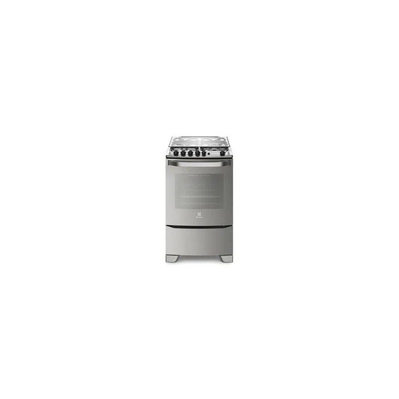 COCINA ELECTROLUX 56GXQ 4 H. 56 CM. INOX. MULTGA