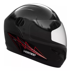 CASCO PARA MOTOS VERTIGO LINE NEGRO M