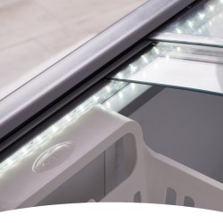 FREEZER INELRO FIH-350-PI PLUS 279 LTS TAPA VIDRIO