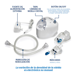 NEBULIZADOR ASPEN NU320-FE PLUS ULTRASONICO