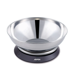 BALANZA DE COCINA ASPEN BC210 STEEL HASTA 3 KG
