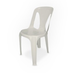 SILLA PVC MUNRO AMADEUS S/APOYABRAZSOS BLANCO