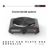 ANAFE ELECT. EUROCOOK 5702 1 HORNALLA 1000 W.