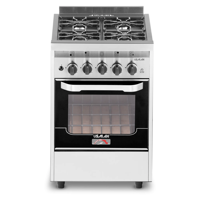COCINA INDUSTRIAL USMAN 4 H. C/ENCE.O 55 CM. 4444