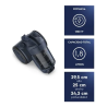 ASPIRADORA ELECTROLUX ABS05 S/BOLSA 1600 W.