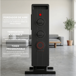 CONVECTOR SMART LIFE SL-CO2000FTPN 2000 W.