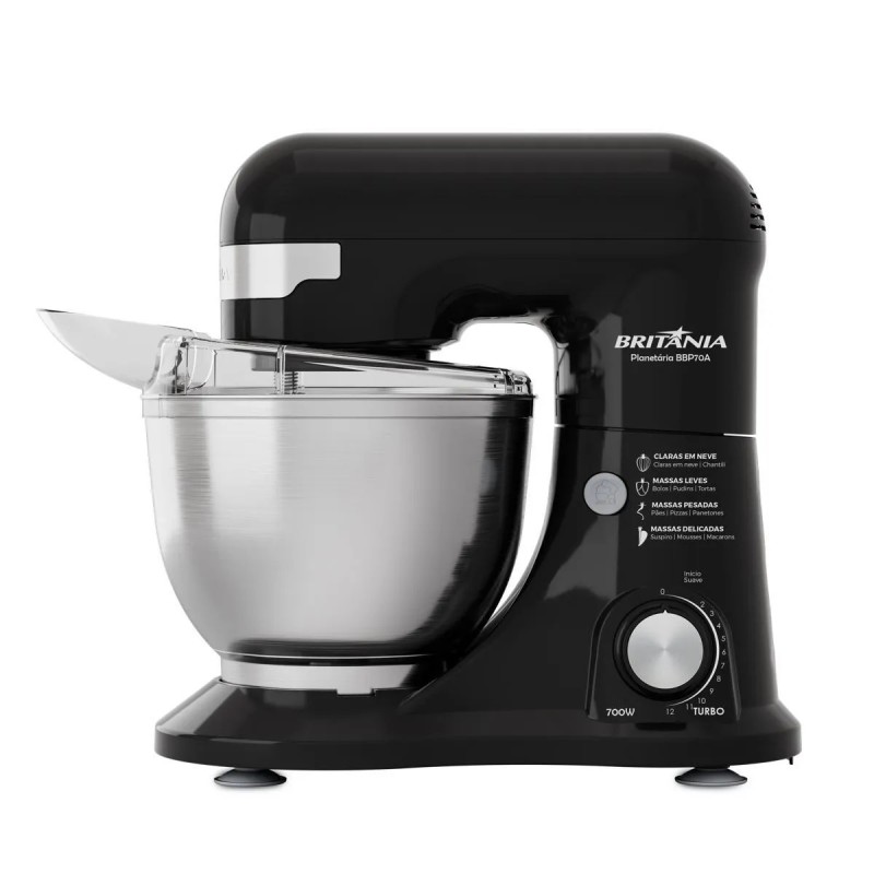 BATIDORA BRITANIA BBP700V 700 W. 4 LTS. PLANETARIA
