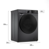 LAVARROPAS ELECTROLUX ELAF208S 8.5 KG. 1200 RPM