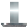 CAMPANA MARALDI SLIM C/LUZ 3 V. 90 CM. ACERO
