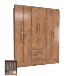 PLACARD ATUALLE 3171 6 P. 2 C. MOCACINO