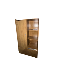 PLACARD CRATO PLUS 1628L 2 P. CORREDIZO CANELA