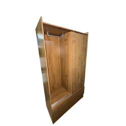 PLACARD CRATO PLUS 1628L 2 P. CORREDIZO CANELA