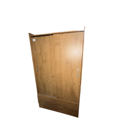 PLACARD CRATO PLUS 1628L 2 P. CORREDIZO CANELA