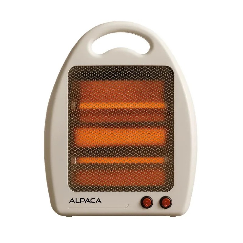 ESTUFA ALPACA RH-03 2 VELAS 800 W. CUARZO