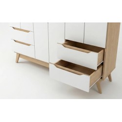 PLACARD GACELA STRAND 6 P. 4 C. BLANCO/NATURAL