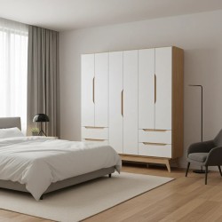 PLACARD GACELA STRAND 6 P. 4 C. BLANCO/NATURAL
