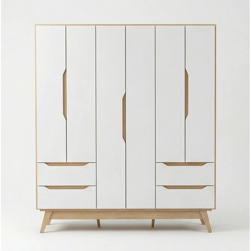 PLACARD GACELA STRAND 6 P. 4 C. BLANCO/NATURAL