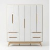 PLACARD GACELA STRAND 6 P. 4 C. BLANCO/NATURAL