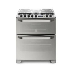 COCINA ELECTROLUX 76DXR 5 H. 76 CM. INOX. MULTIGAS