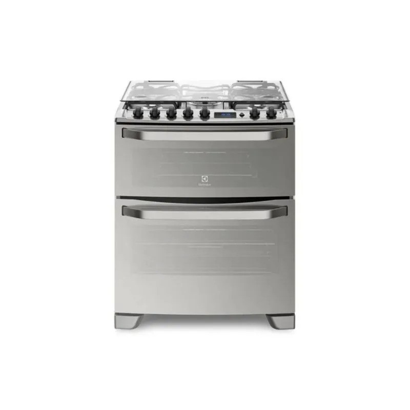 COCINA ELECTROLUX 76DXR 5 H. 76 CM. INOX. MULTIGAS