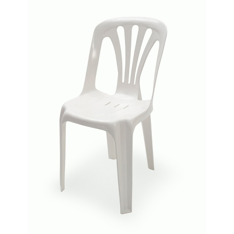 SILLA PVC MUNRO NIKOLAS S/APOYABRAZOS BLANCO