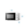 MICROONDAS MIDEA MW-MN120WAR1 20 LTS. MECANICO