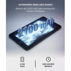 TABLET GADNIC TABI0008 7" 4GB/40GB + AURICULARES