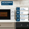 MICROONDAS PHILCO MPHRW20UAN 20 LTS. BLANCO