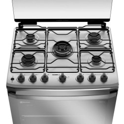 COCINA ELECTROLUX F5ETM 76 CM. INOX. MULTIGAS