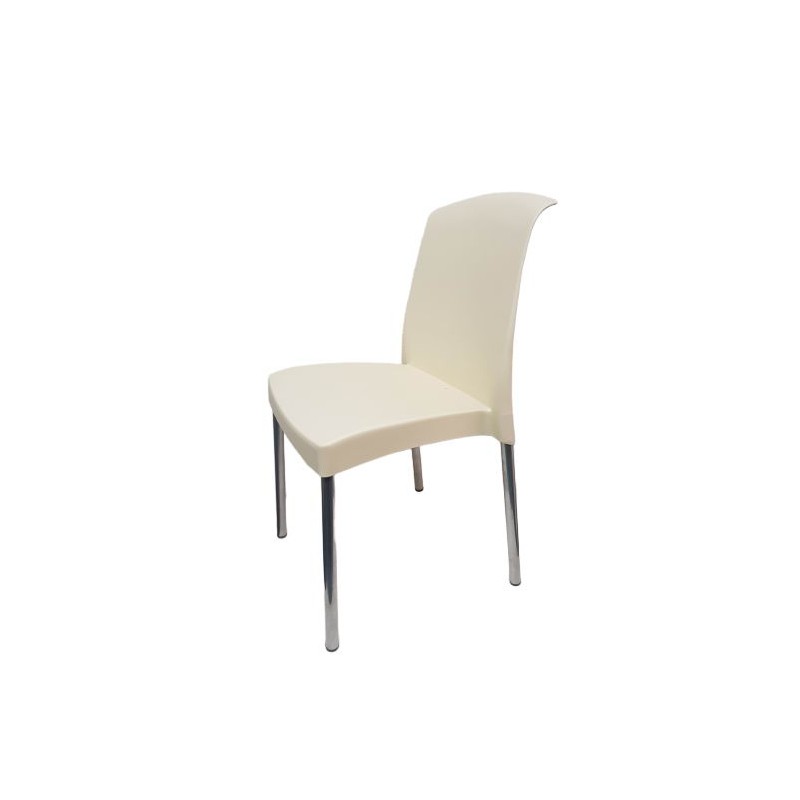 SILLA PVC MUNRO SOHO BLANCO