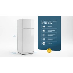 HELADERA BAMBI 2F1200BA C/F 258 LTS. BLANCA